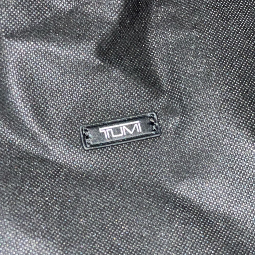 Tumi Business Tote black leather